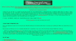 Desktop Screenshot of love-god.com